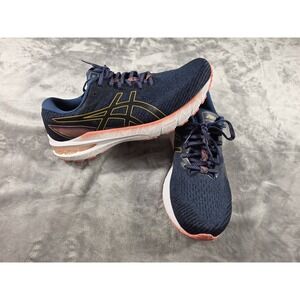ASICS GT-2000 10 Running Shoes Midnight Blue Tiger Yellow Women's Size‎ 11